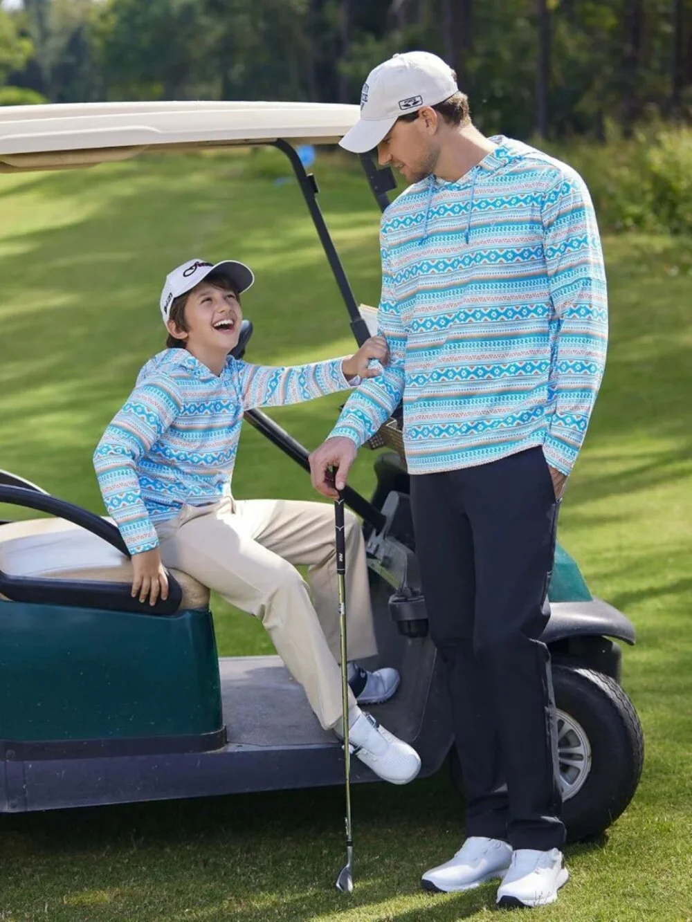 Lightweight Athletic Fleece Hoodies for Men | Casual Golf Pullover Sweatshirt